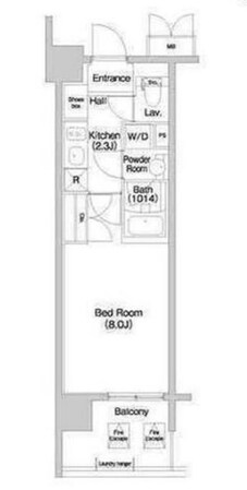 コンフォリア大島の物件間取画像